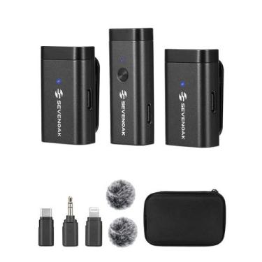Imagem de Microfones sem fio Lavalier Sevenoak SKM-W1 Pro para iPhone/Android/Câ