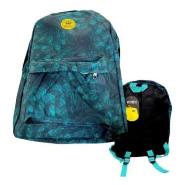 Imagem de Mochila Escolar Adulto Juvenil Moderna Verde - Winth 