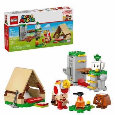 Imagem de Lego Super Mario Acampamento Do Capitão Toad`S 6+ 159 Peças