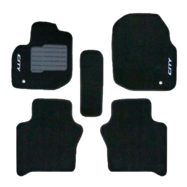 Imagem de Tapete Automotivo  Honda City Carpete Pinada