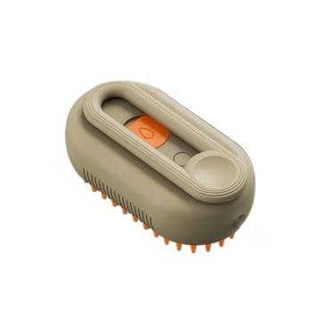 Imagem de Escova A Vapor Para Gatos – 3 Em 1 Escova Pet Elétrica para Cães e Gatos, com Massagem e Desembaraço De Pelos