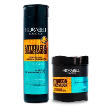 Imagem de Tratamento Antiqueda Hidrabell  Shampoo e Máscara Engrossadora para Fo