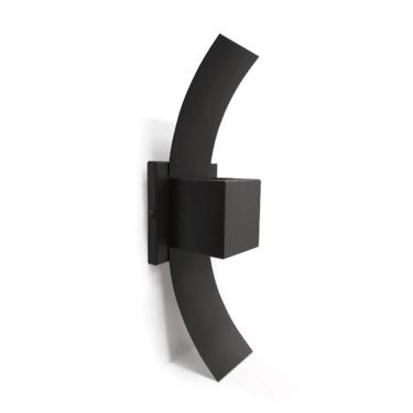 Imagem de Arandela Franca Estrasburgo Sobrepor Preta G9 Lumanti