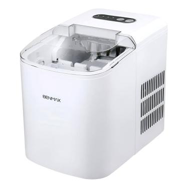 Imagem de Maquina De Gelo Super Ice 15kg Branca 127v Pa E Cesto Benmax Branco
