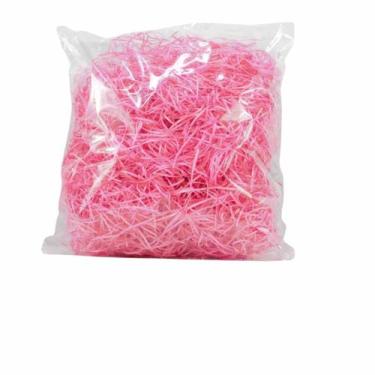 Imagem de Palha de Madeira Rosa Cestas Café e Decoração 100 gramas/2lt - Pense F