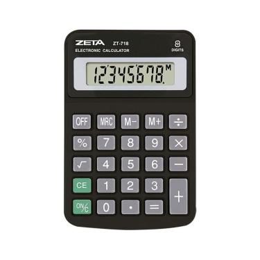 Imagem de Calculadora De Mesa Zeta 8 Dígitos Zt718