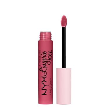 Imagem de NYX PROFESSIONAL MAKEUP Lip Lingerie XXL Batom Líquido Fosco - Push-d Up (Rosa Silencioso)