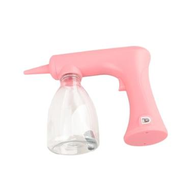 Imagem de ChuYiElegance Máquina de espuma permanente com carregamento USB, ferramenta de modelagem de cabelo uniforme, máquina profissional de espuma quente, fabricante de, Rosa 300ml