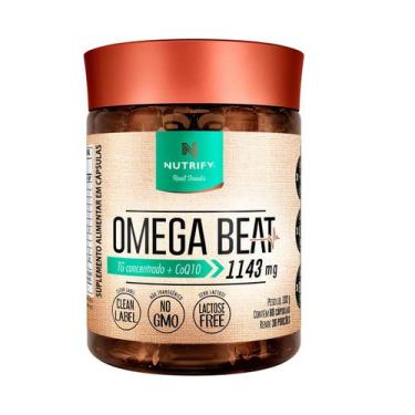 Imagem de Omega Beat TG Concentrado + COQ10 60 caps Nutrify