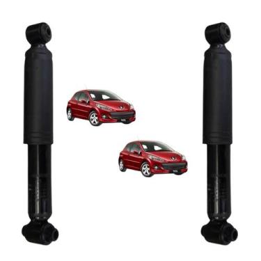 Imagem de 02 Amortecedor Peugeot 207 2008 A 2014 Traseiro Monroe, TRASEIRO