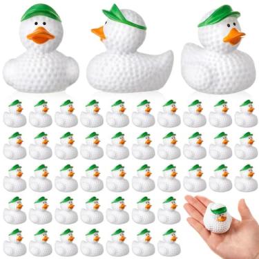 Imagem de Bola de golfe Rubber Duck Deekin de 5 cm, 24 peças para decoração de f