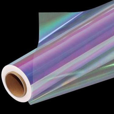 Imagem de Rolo de embalagem de celofane SYOGUA Iridescent 34cm x 20m