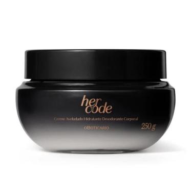 Imagem de Her code creme aveludado hidratante corporal 250g - O BOTICARIO