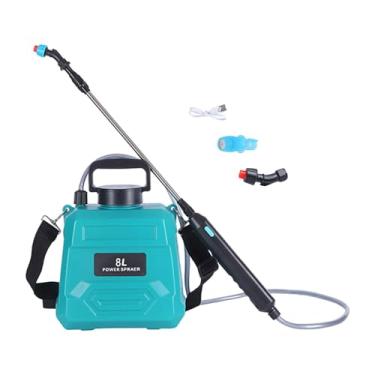Imagem de Electric Sprayer 2Gallon USB Rechargeable Telescopic Wands Versatile Garden Sprayer Water Sprayer Bottle for Orchard Watering, Blue/555(Green)