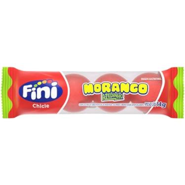 Imagem de Doce Chicle, Fini, Morango, 14 Gramas, 18 Unidades