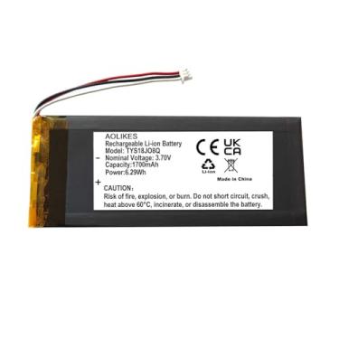 Imagem de AOLIKES Bateria de substituição de 1700 mAh para teclado de jogos sem fio Redragon K660RGB-PRO PC3049A