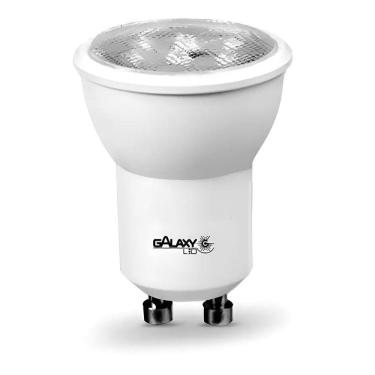 Imagem de Kit 4 Lâmpada Led Mini Dicroica Mr11 Gu10 - 4W 3000K Quente