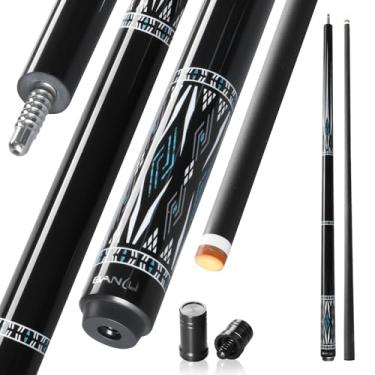 Imagem de BANLY Bastão de sinuca profissional de fibra de carbono da série SH para tacos de bilhar de baixa deflexão com ponta de 12,5 mm (preciso, fácil de controlar, Pro Taper)