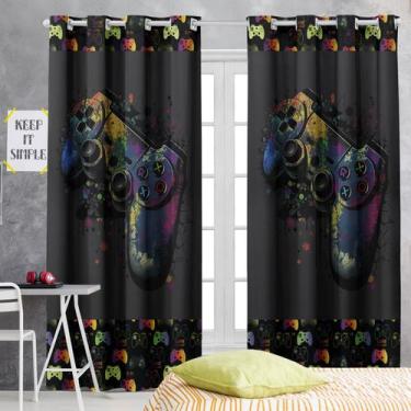 Imagem de Cortina Infantil Estampada Blackout 2,80X 2,20 para Quarto, Criança, B