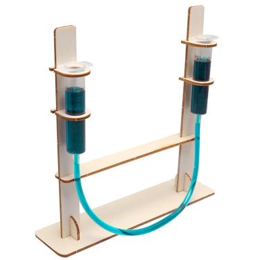 Imagem de Kit de ciência hidráulica DIY para crianças com sistema de seringa, mão