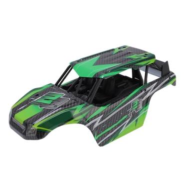 Imagem de XUXHOU Corpo RC, Escala 1:18 RC Car Body Substituição Acessório de Reposição para Carro de Controle Remoto (Verde)