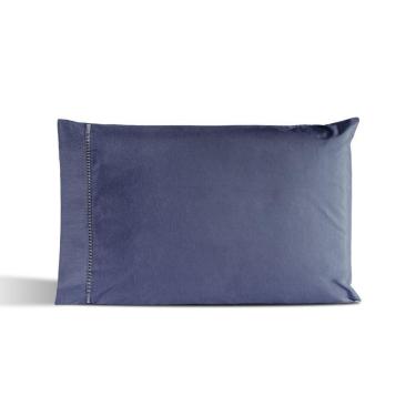 Imagem de Fronha Avulsa Percal 180 Fios Ponto Palito Dream 60% Algodão 40% Poliéster - Topázio