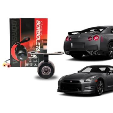 Imagem de Câmera Ré Ou Frontal Automotiva Borboleta 4k Visão 180 Jr8