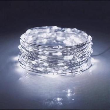 Imagem de Luzes de Natal, Pisca Pisca Led Cascata, Cortina 300 Leds 3x3/3x4 Metros 110v/220v Bivolt Festa Casamento Eventos Natal Branco Quente/Frio/Colorido(4X3M Branco Frio,3 Unidades)