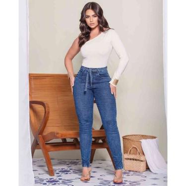 Imagem de Calça Jeans Feminina Skinny Midi - 31430