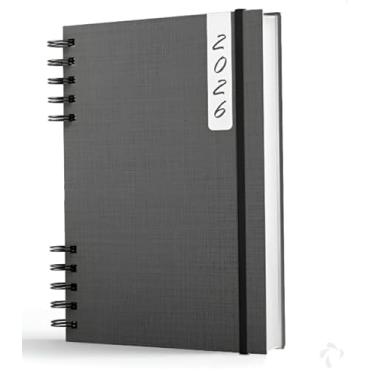 Imagem de Agenda Diária - Capa Dura - Negocios - Capa Grafite