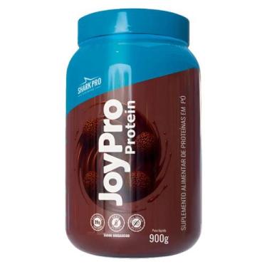 Imagem de Whey Protein Joypro Pote 900g Shark Pro, Brigadeiro