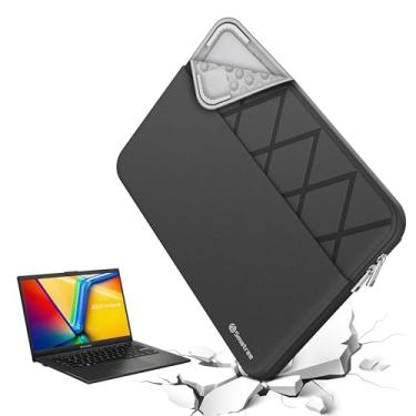 Imagem de Smatree Capa de laptop para ASUS Zenbook 14 de 14 polegadas Flip OLED UP3404, para ASUS ExpertBook P5 P5405 de 14 polegadas, capa para laptop com bolso para acessórios, zíper YKK, design patenteado à