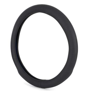 Imagem de aqxreight Capa de Volante de Carro de Couro Artificial Universal de 15 Polegadas Acessório Interior do Carro para e para Resistir Ao Desbotamento Capa Evita e Roda Devido à do VolanteCarro