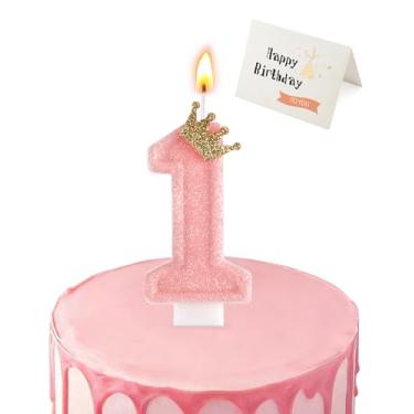 Imagem de Velas com número de aniversário, (número 1)