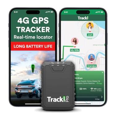 Imagem de Tracki Pro GPS Tracker for Vehicles, USA made tech. Up to 7 Months Batt. Waterproof Magnetic 4G LTE Long Battery Life 2-7 Month, Unlimited Distance, Subscription Required, Multi Alerts,
