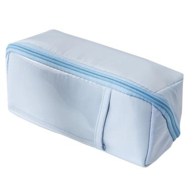 Imagem de Estojo de lápis, tecido de memória minimalista de várias camadas de grande capacidade