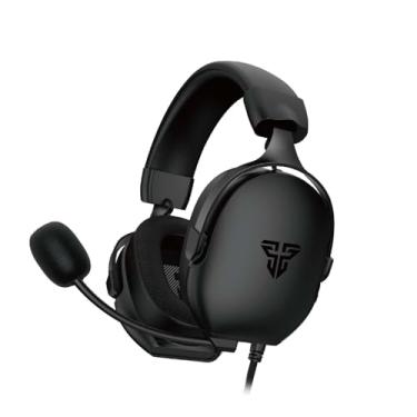 Imagem de FANTECH Fone de ouvido para jogos HG30, fones de ouvido USB sobre-auriculares com drivers de 40 mm, microfone omnidirecional, cabo de 2,4 m, preto (preto)