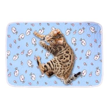 Imagem de Cama refrescante para cães, almofada impermeável, cobertor de dormir para gatos, respirável, confortável, para animais de estimação, colchão para canil de dormir para parque ao ar livre, piquenique