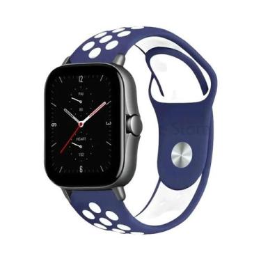 Imagem de Pulseira De Silicone De 20mm 22mm Para Amazfit GTS 4 GTR 3 2 Mini pro 