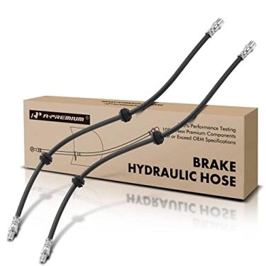 Imagem de A-Premium Mangueiras hidráulicas de freio traseiro e passageiro compatíveis com modelos selecionados Mercedes-Benz - C350, GL320, ML320, 2009, R320, R350, R500, R63 AMG - Substituir # A2514200448