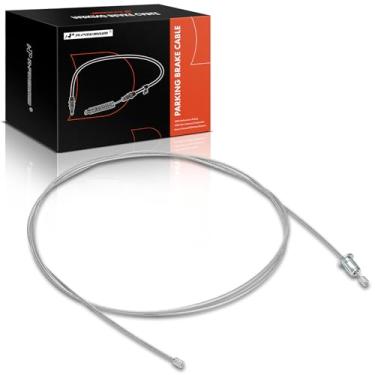 Imagem de A-Premium Conjunto de cabo de freio de estacionamento lateral intermediário compatível com modelos Ford: F-450 Super Duty 2007-2010, F-550 Super Duty 2007 - Substituição # 7C3Z2A793M