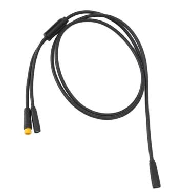 Imagem de Ymiko Cabo de Extensão Divisor 1T2 Y Compatível Com para Acelerador de Bicicleta Elétrica de Acionamento Médio, Alavanca de Freio e Display Se Encaixa M410 M500 M510 M560 M600 M800 M820