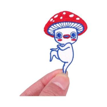 Imagem de Patch Bordado De Raposa E Ovelha Estilo Punk Para Aplicar Em Roupas E 