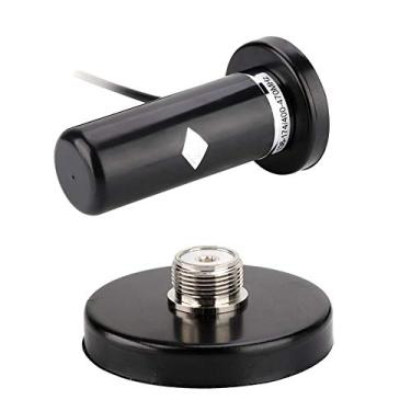Imagem de Ymiko Antena VHF UHF de Banda Dupla Com Base Magnética para Carro e Veículo, Antena de Rádio Móvel Com Conector Macho BNC