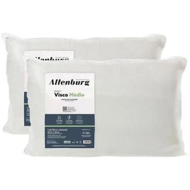 Imagem de Travesseiro Nasa Altenburg Visco Elástico  - não definido, 2 unidades