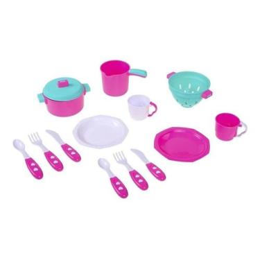 Imagem de Brinquedo Jogo De Panelinhas Masterchef Kit Cozinha Infantil