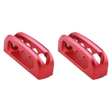 Imagem de KiBcsLic Presilhas de amarração de alumínio para trilhos de caçamba, substituindo acessórios ergonômicos para tampa traseira. Presilhas para caçamba de picapes