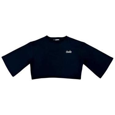 Imagem de Cropped Couts Clothing Feminino - Preto-Feminino