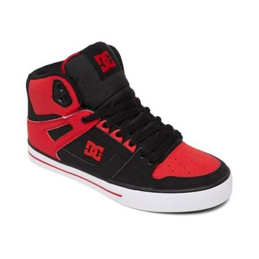 Imagem de DC Tênis masculino Pure High Top Wc Skate Shoes Casual, Vermelho/branco/preto, 11