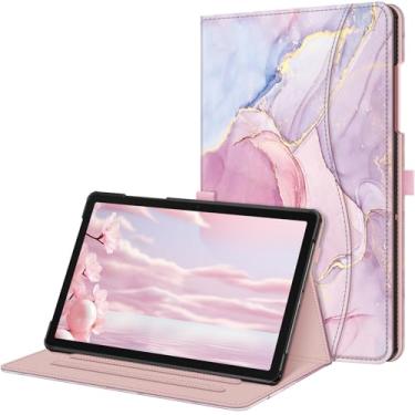 Imagem de Fintie Capa para Samsung Galaxy Tab A9 Plus/A9+ 5G 11 polegadas modelo 2023 (SM-X210/X216/X218), capa traseira com suporte inteligente de visualização em vários ângulos com bolso despertar/hibernar